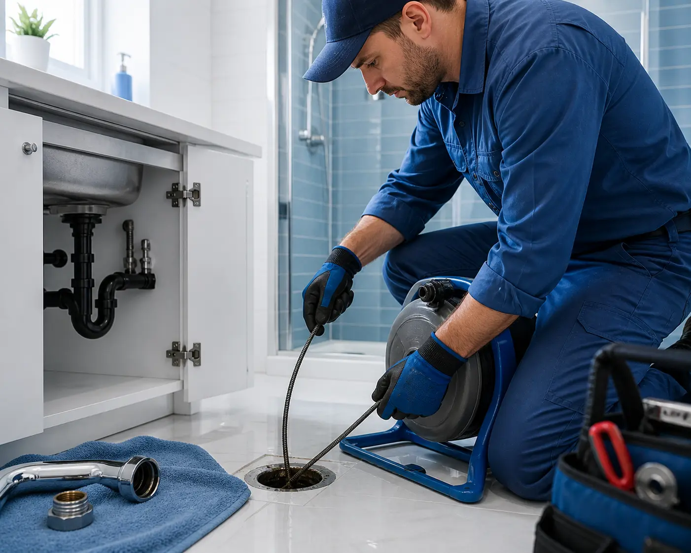 Drain cleaning Keswick plumbing service